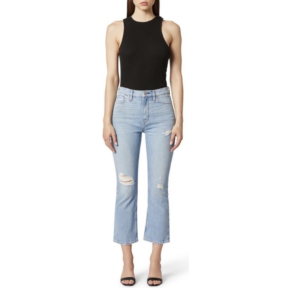 Hudson Jeans Holly High Waist Crop‎ Bootcut Jeans Women's Sz 30 NWT Brightside